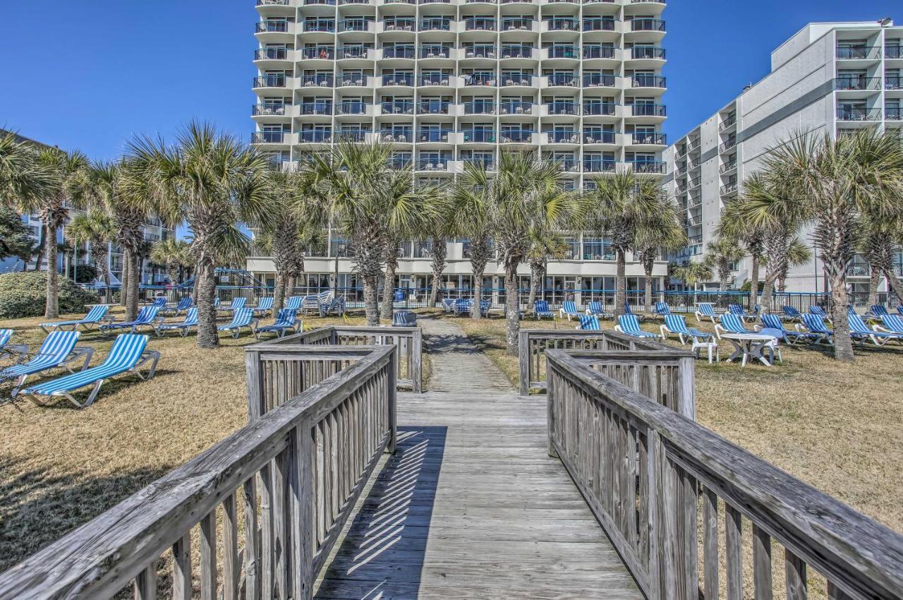Airy Oceanfront Myrtle Beach Condo With Balcony מראה חיצוני תמונה