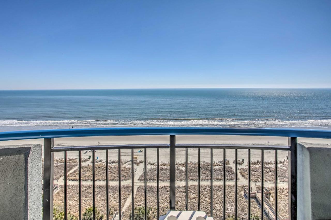 Airy Oceanfront Myrtle Beach Condo With Balcony מראה חיצוני תמונה