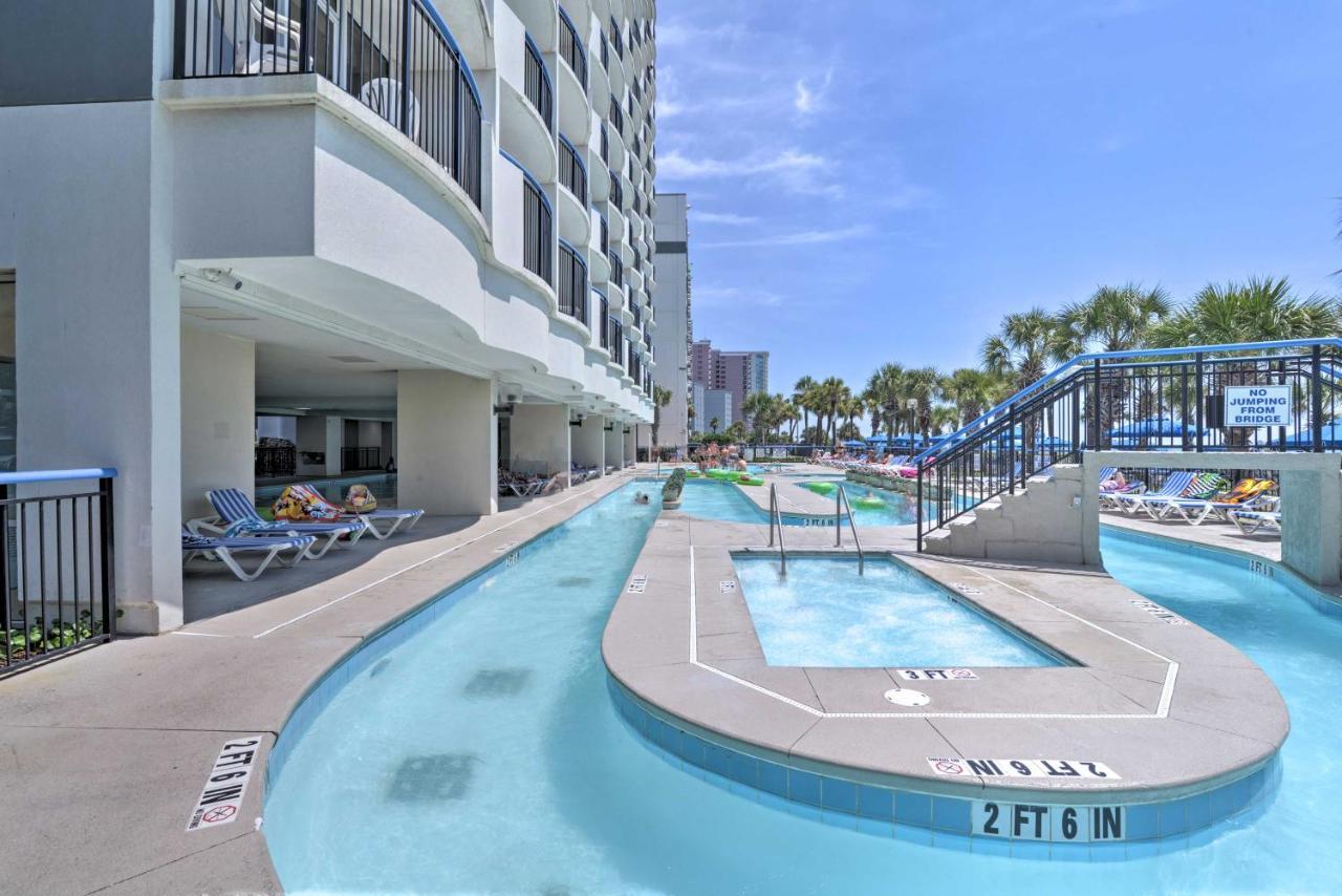 Airy Oceanfront Myrtle Beach Condo With Balcony מראה חיצוני תמונה