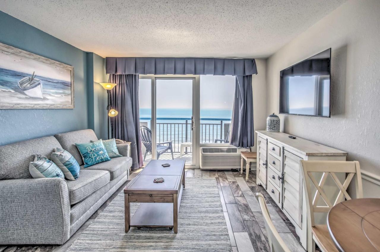Airy Oceanfront Myrtle Beach Condo With Balcony מראה חיצוני תמונה