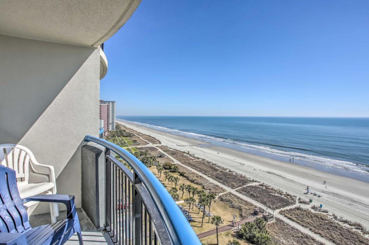 Airy Oceanfront Myrtle Beach Condo With Balcony מראה חיצוני תמונה