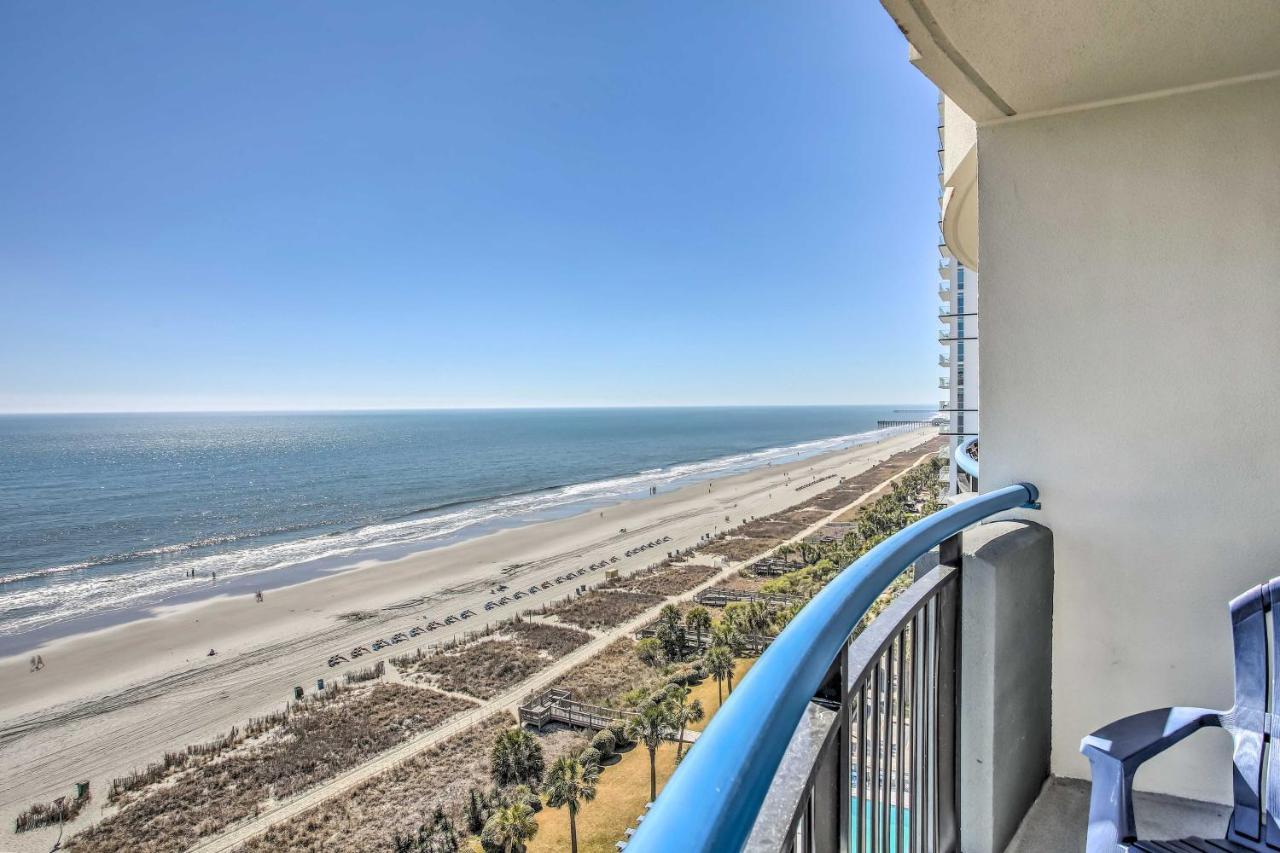 Airy Oceanfront Myrtle Beach Condo With Balcony מראה חיצוני תמונה