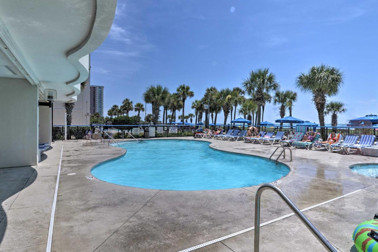 Airy Oceanfront Myrtle Beach Condo With Balcony מראה חיצוני תמונה