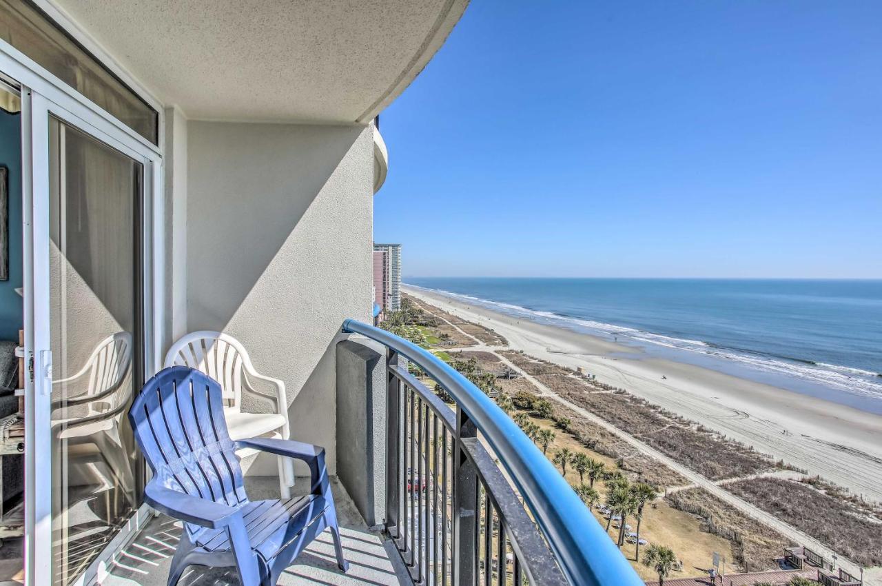 Airy Oceanfront Myrtle Beach Condo With Balcony מראה חיצוני תמונה