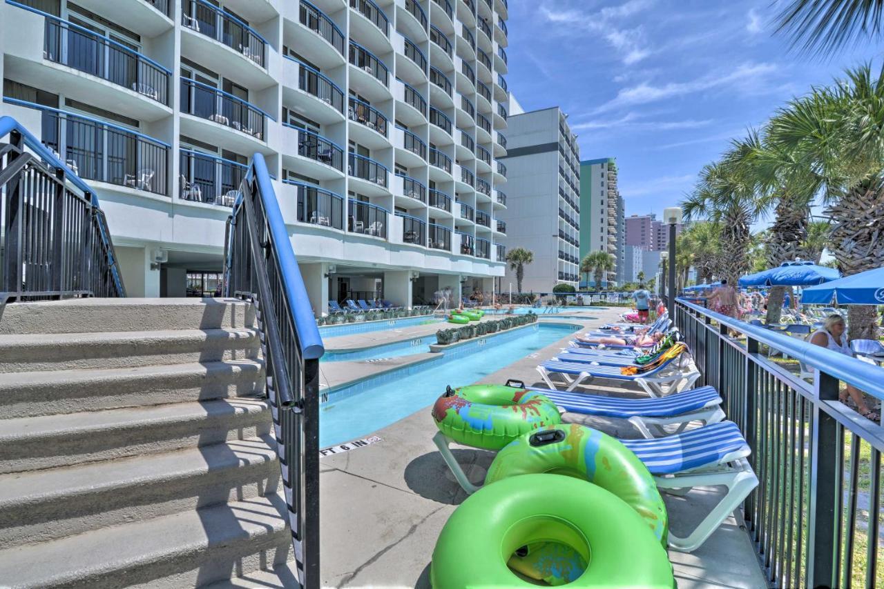 Airy Oceanfront Myrtle Beach Condo With Balcony מראה חיצוני תמונה